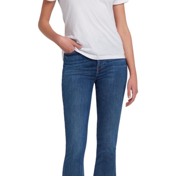 7 for all Mankind Ultra High Rise Tailorless Bootcut Jeans - Picture 6 of 16